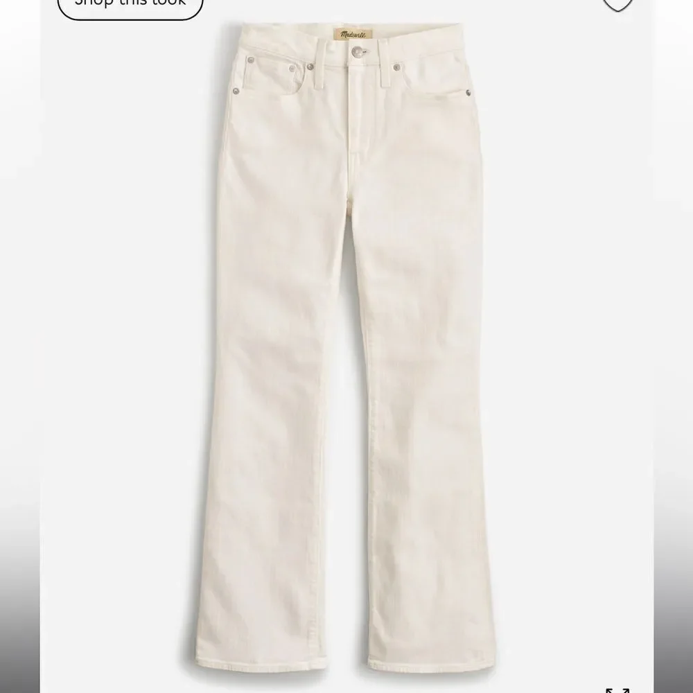 Madewell Kick Out Crop Jeans